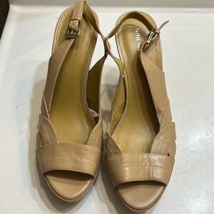 NWOT Nine West Leather Heels Sz 10